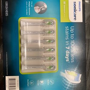 Philips Sonicare DiamondClean brush heads 6 pack BNIB